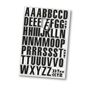 Magnetische Ziffern und Buchstaben